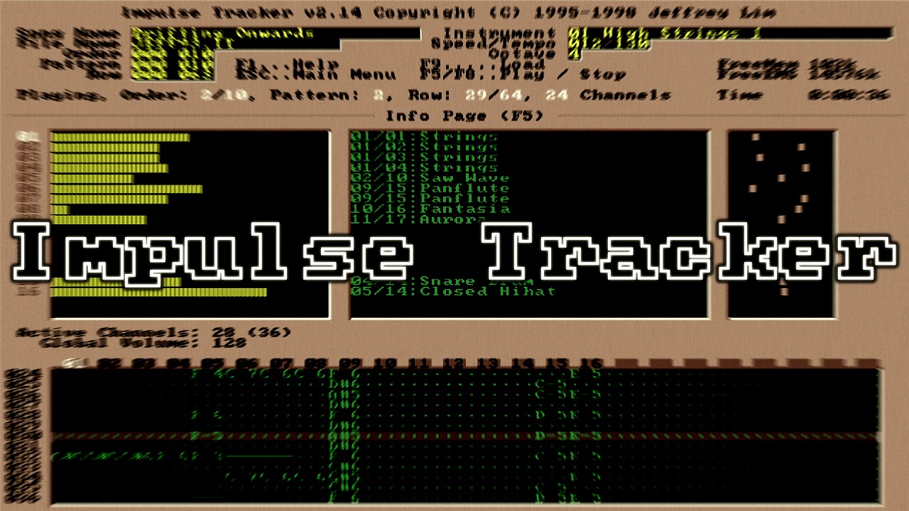 Blue Flame - Impulse Tracker - YouTube