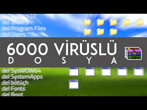 6000 Virüslü Dosyayı Açarsanız Ne Olur?