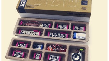 Korg littleBits Unboxing and First Play