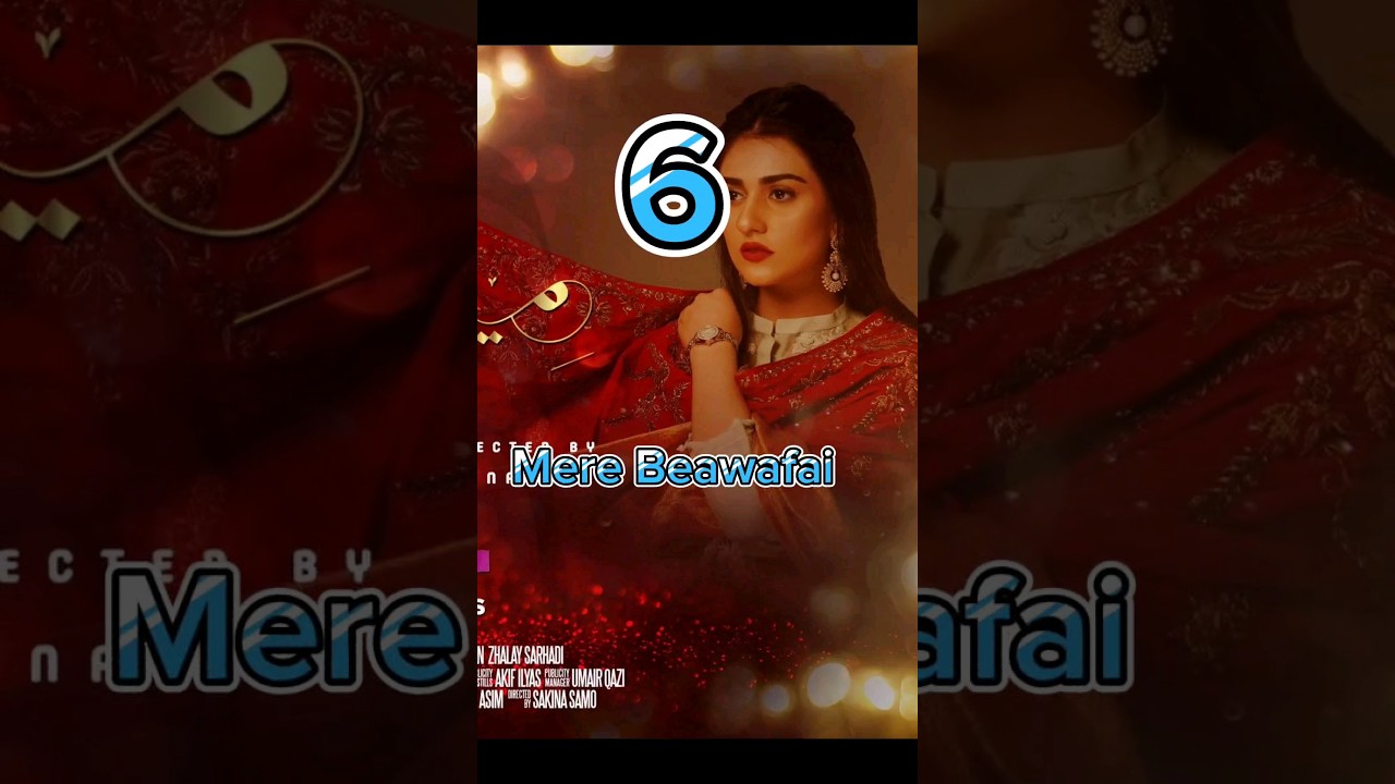 Top 7 Superhit Best Dramas Of Sarah Khan Pakistanidramas 