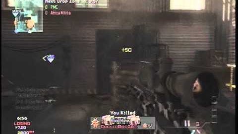MSR/USAS Rushing MOAB On Drop Zone - Better Videos! - MW3