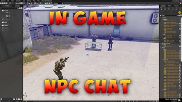 Arma 3 Editor | NPC Voice Chat