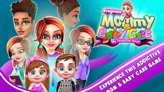 Pregnant Mom Newborn Baby Care Center Game - Time Management Games - Baby Games Videos screenshot 1