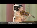 Clara Shen performs Schubert&#39;s Violin Sonata in A Major