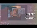 TUTORIAL How To Make HQ Gifs For Twitter Photoshop TUTORIAL How To Make HQ Gifs For Twitter Photoshop