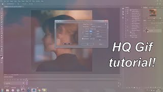 TUTORIAL: How to make HQ gifs for Twitter! (Photoshop)