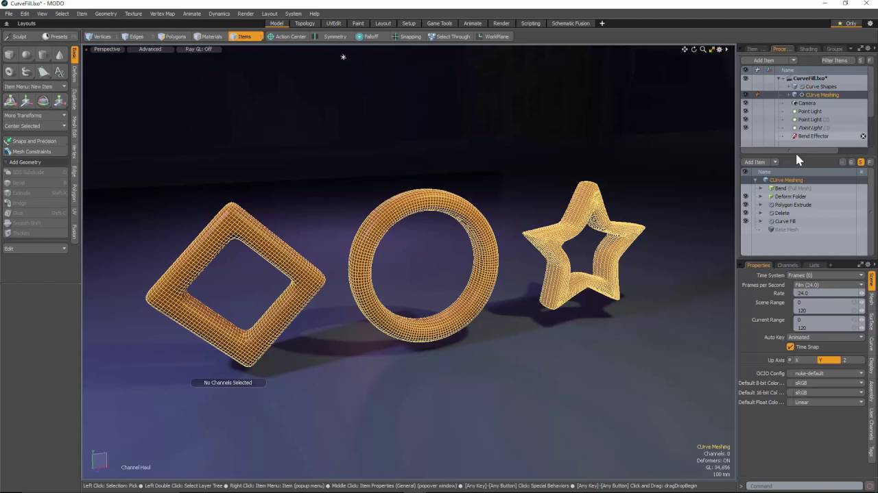 business process modeling Modo 10 | Curve Enhancements