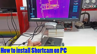 How to install configue shortcam thermal camera on Windows PC via LAN cable screenshot 4