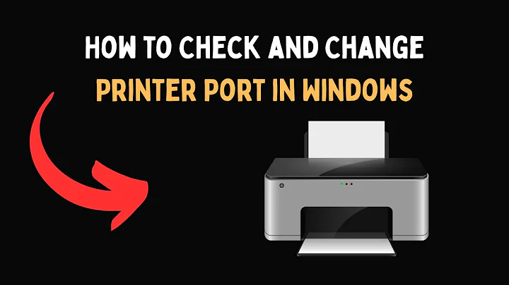 How to Check and Change Printer Port in Windows