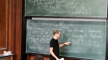 Toby Gee - Categorical local Langlands, 3