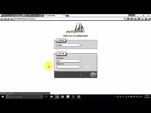 Installation of PHP Login Script