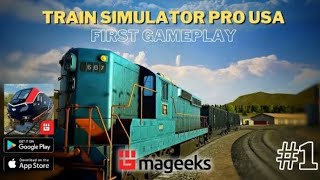Train Simulator Pro USA High quality Graphics Online |Offline  Simulator Game @electricon_project screenshot 2