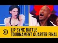 Quarter Finals: Tom Holland VS The Rock | Lip Sync Battle Tournament