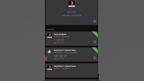 Different between a Demo account and a Real account in metatrader5. mt4 & mt5