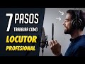 7 CONSEJOS para EMPEZAR A TRABAJAR como LOCUTOR PROFESIONAL | Mi experiencia