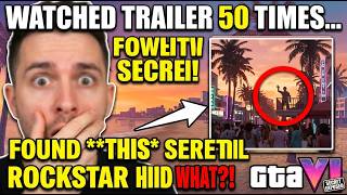 I Analyzed The GTA 6 Trailer Frame-By-Frame & Found THIS ||authenticshortsvideos.