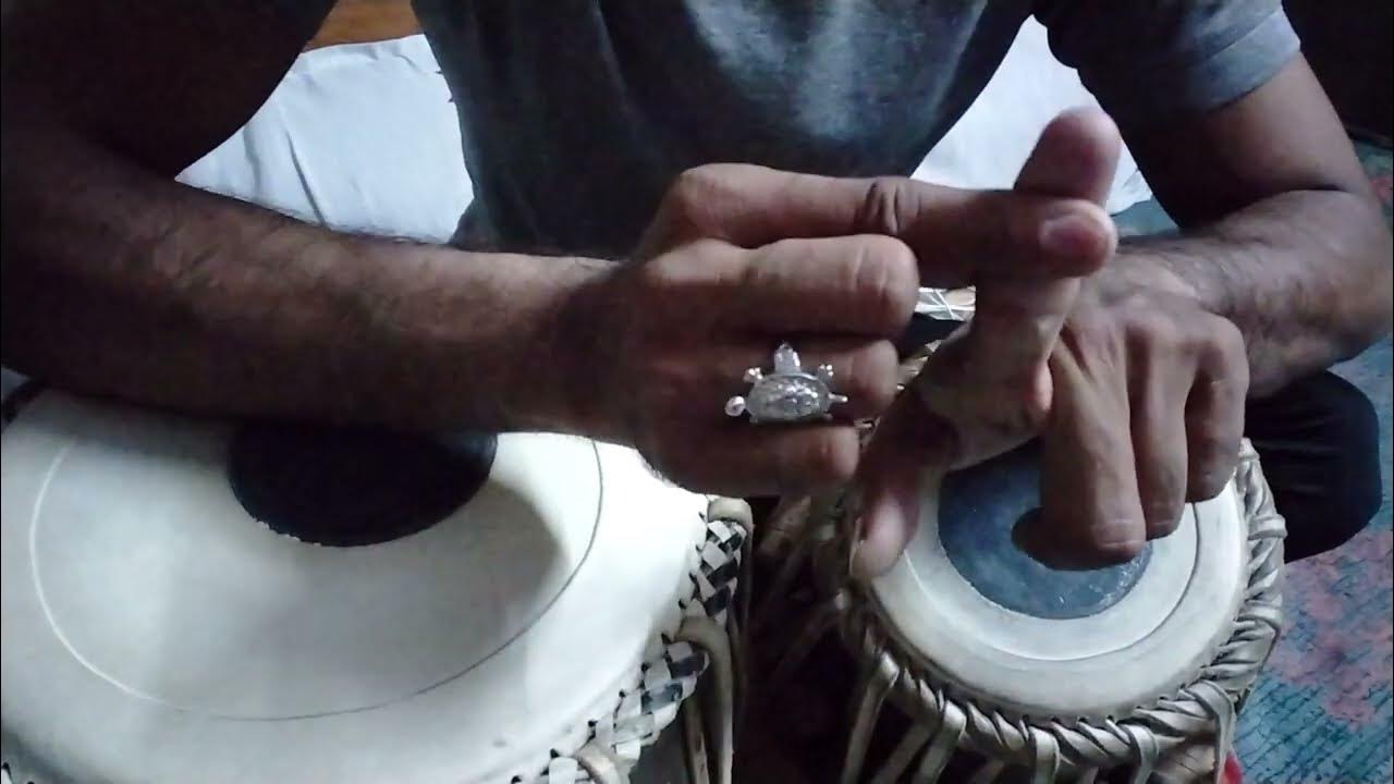 Table par Tirkit kaise bajaye How to play Tabla Tirkit BasicTabla