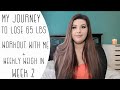 MY JOURNEY TO LOSE 65 LBS | WEIGHT LOSS JOURNEY WEEK 2 | WEIGH IN WEDNESDAY | MICHELLE MARIE