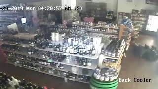 Southborough liquor store robbers caught on camera crawling on ground