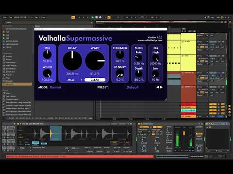*VST PLUGINS* VALHALLA