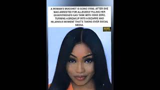 Celebrity Woman Arrested for Filling Ex's Gas Tank with Coke Zero – Mugshot Goes Viral 😂💀 Net Worth