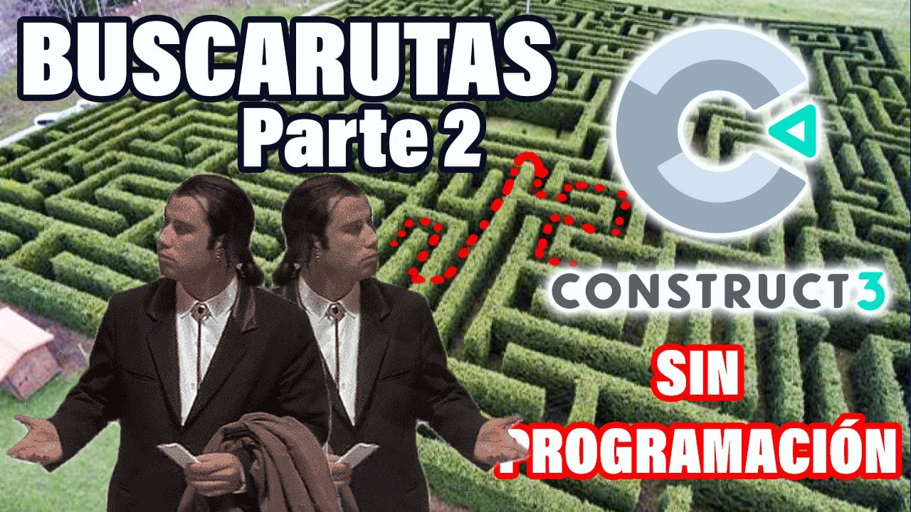 CONSTRUCT 3 Tutorial ESPAÑOL | BUSCARUTAS | Point & Click | Parte 2 ...