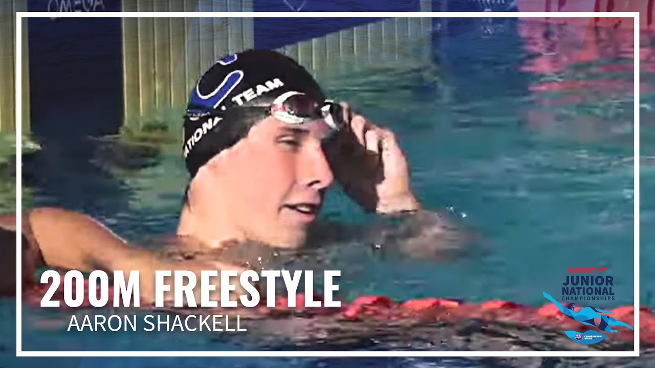 Shackell & McFadden Fight For First in Men's 200 Freestyle | 2023 Speedo Junior Nationals