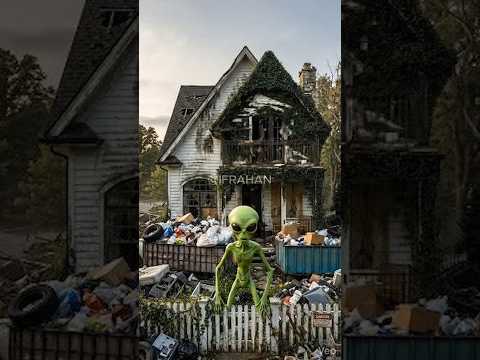 Alien taken over my Dream Home Before Renovate! ✨🏡 House Transformation Video #viralvideo