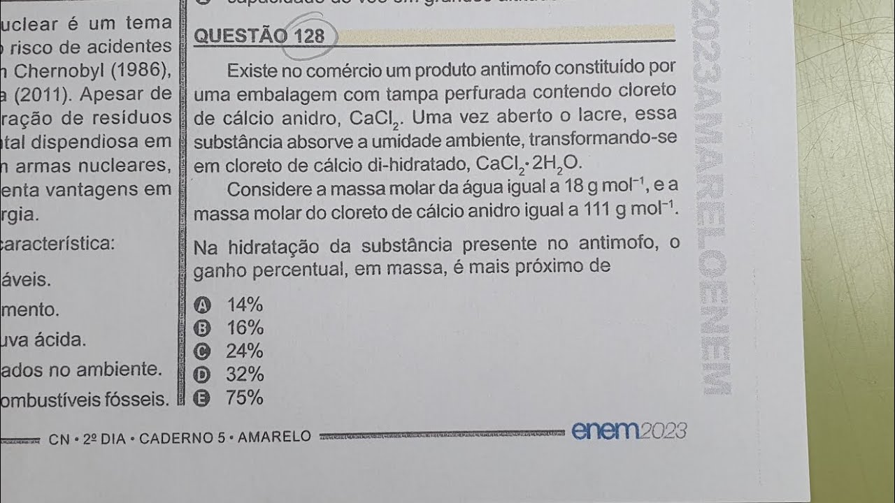 Existe no comércio um produto antimofo constituido por uma embalagem ...