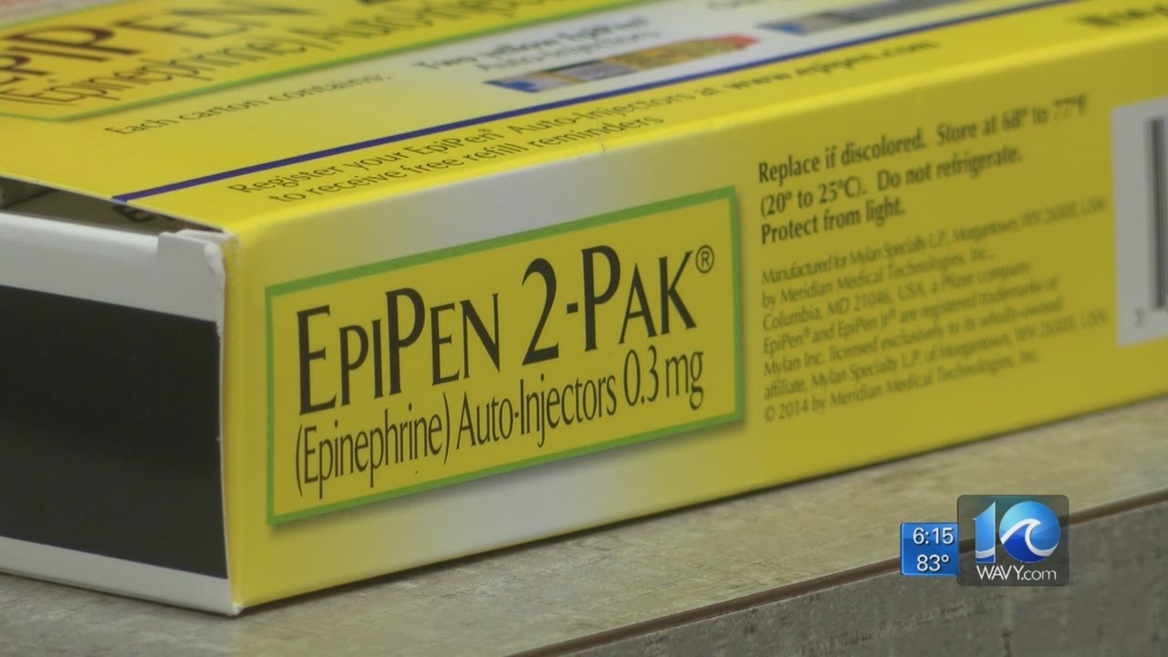Cost of EpiPen on the rise