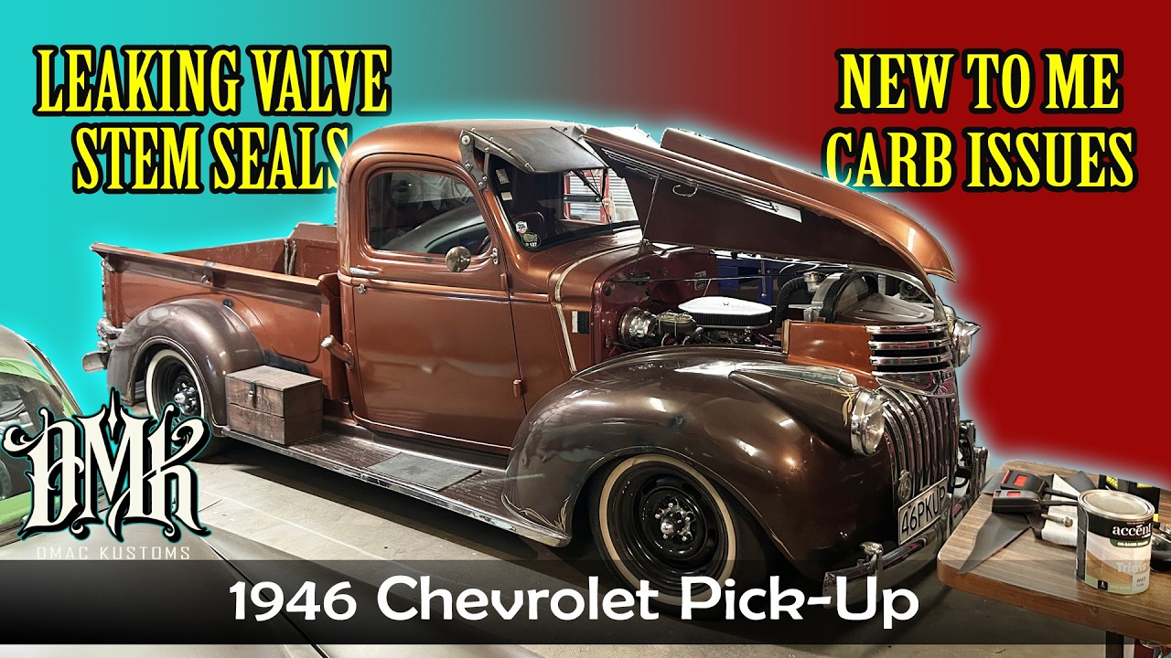 Making Smoke in all the wrong ways - 1946 Chevrolet Pick Up Truck
