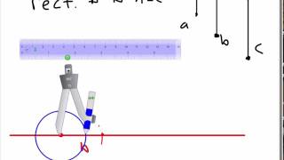 Geometry 3.6 Constructing Parallel and Perpendicular Lines Problem 23