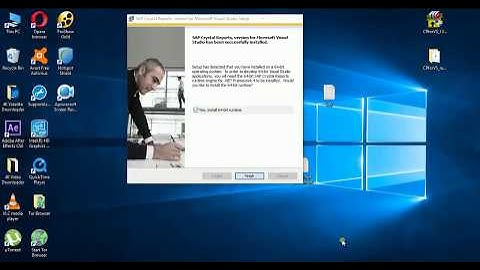 How to install SAP Crystal Reports(Developer Pack) in Visual Studio 100% working