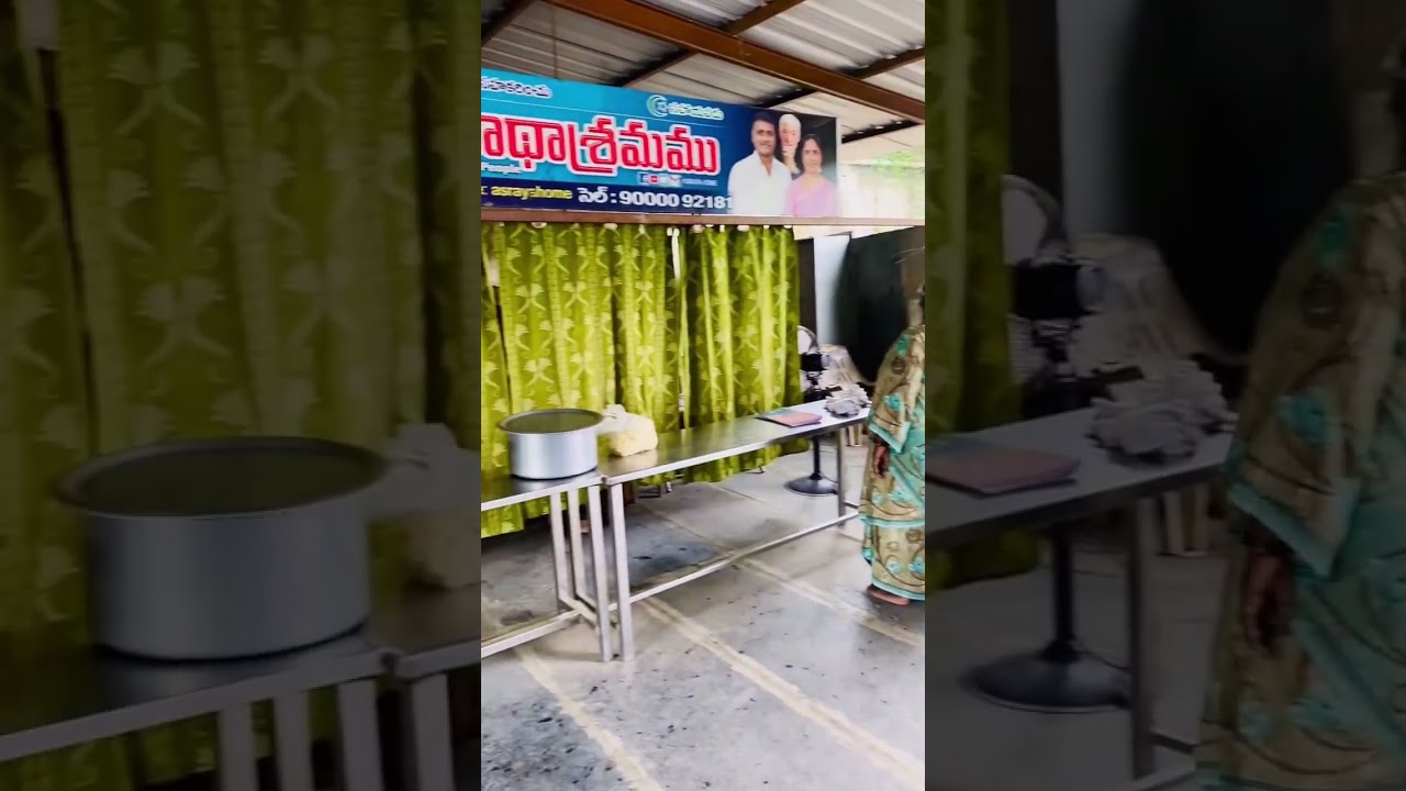 Donate rice bag to old age home 🏡