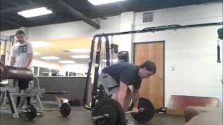 185 x 6 reps bear complex in 6 minutes and 25 seconds