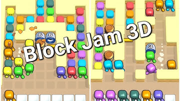 Block Jam 3D Mobile Gameplay levels 51 & 52