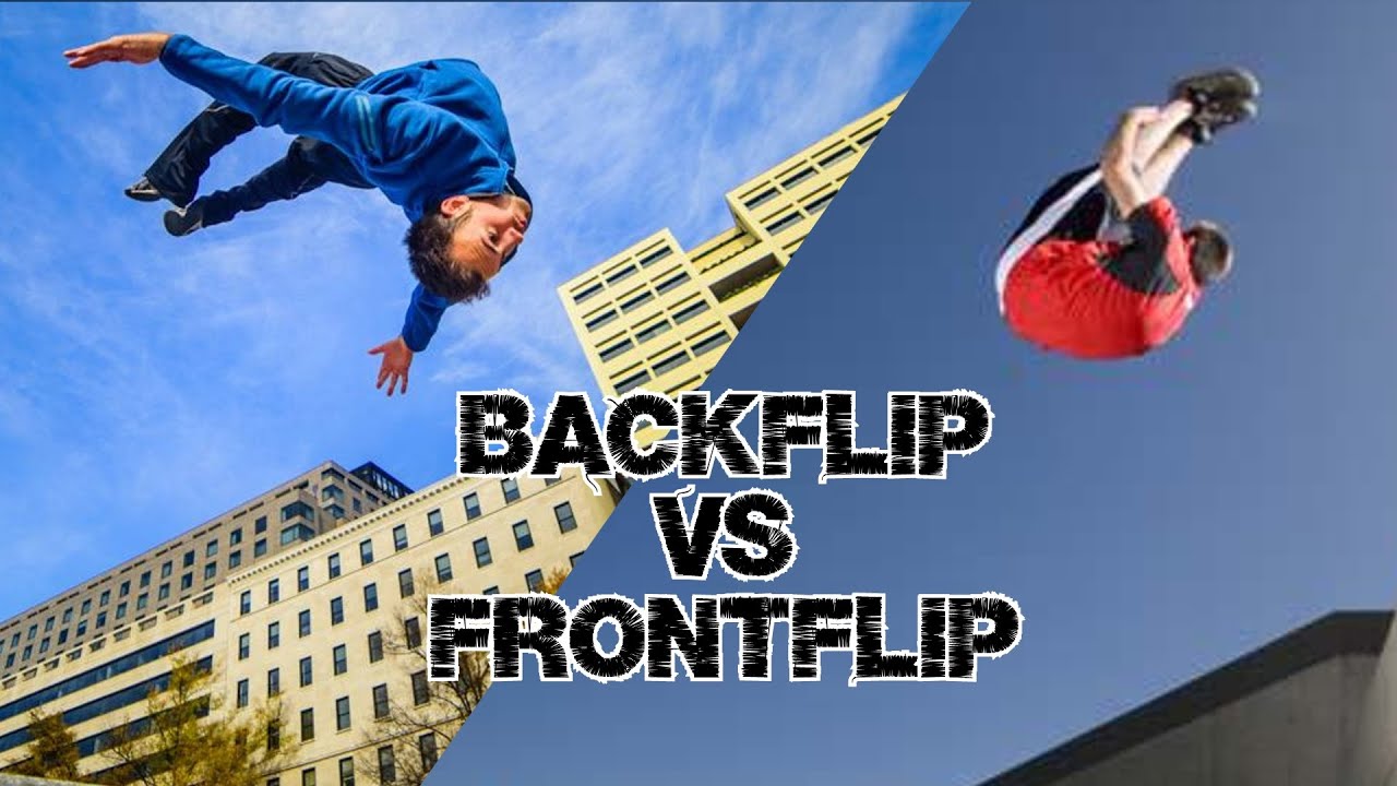 BACKFLIP VS FRONTFLIP - Which Flip Is Best?