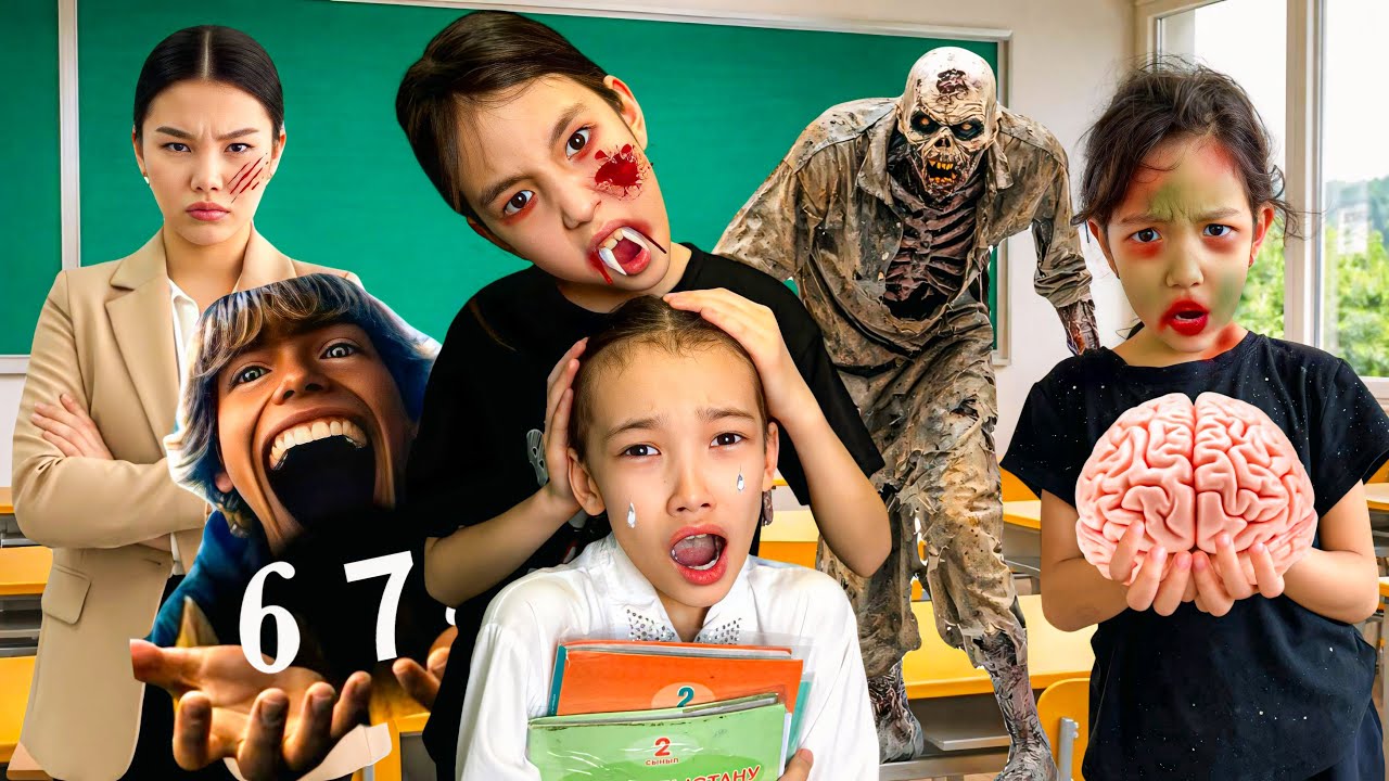 МОНСТРЛАР МЕКТЕБІНЕ ТАП БОЛДЫҚ😱 ҚАШЫП ҚҰТЫЛА АЛМАДЫҚ😭😱 @АУЫЛДАНСӘЛЕМ 