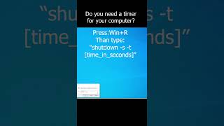 Want your PC to turn off automatically after a certain time? 💻⏱ #techtips #windows #problemfix