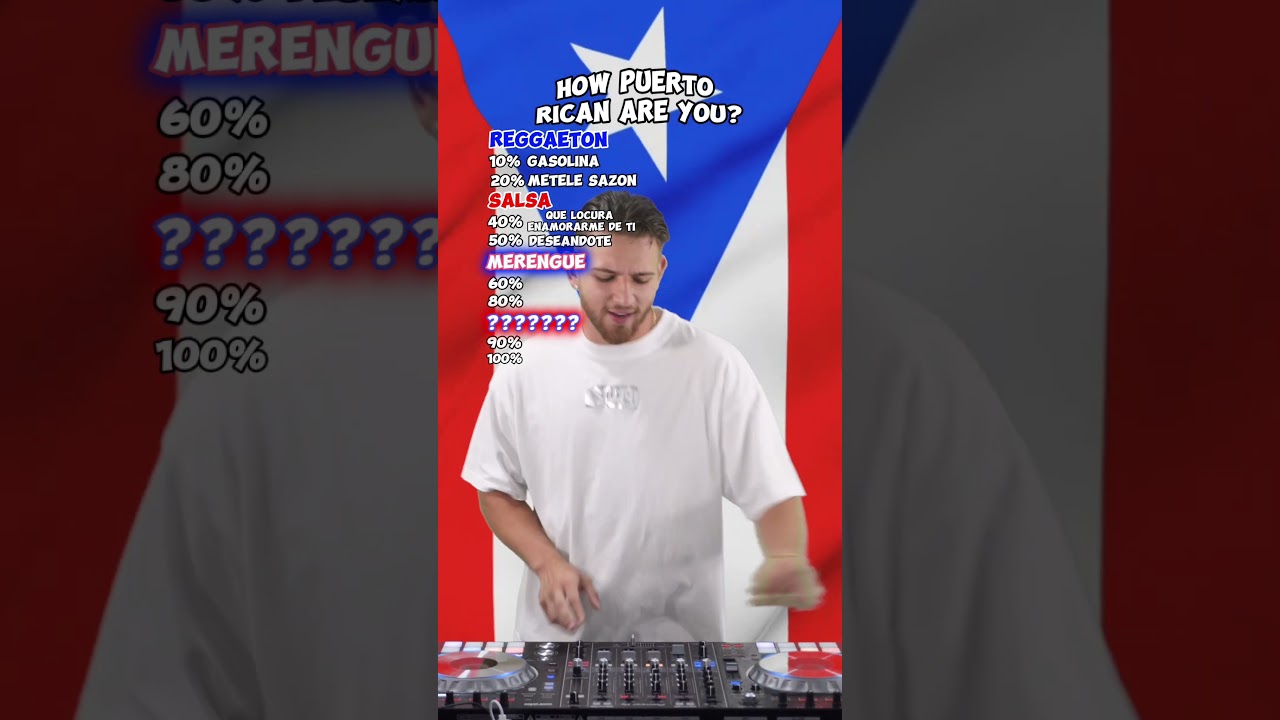 You are not a REAL Puerto Rican if you don&rsquo;t get 100% 🇵🇷 #puertorico #salsa #merengue #freestyle