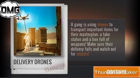 Delivery Drones, Sniper 3D assassin shoot to kill Vlaahd-Myr special ops mission #2