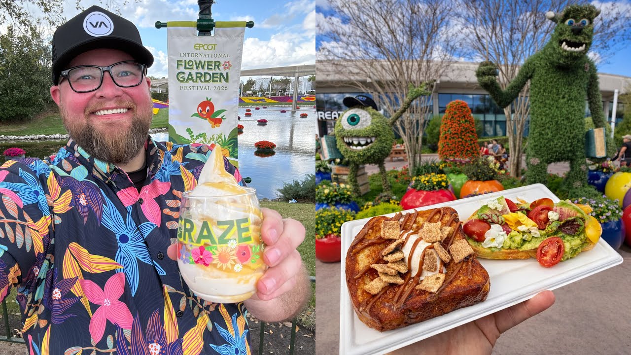 EPCOT Flower & Garden Festival 2026 | The BEST Food • French Toast, Tanghulu & Ribs | Disney World