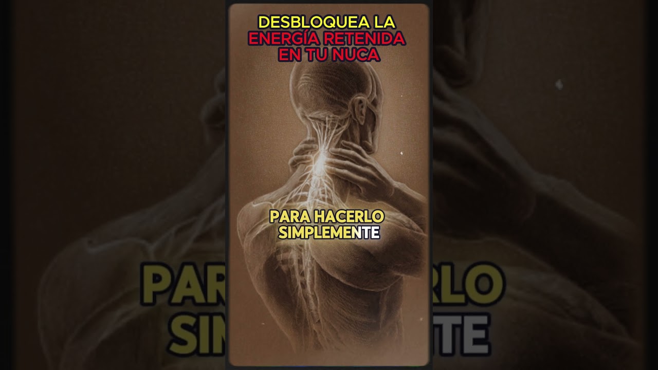 ¿Tensión en la Nuca? Prueba este Gesto Ancestral de Liberación 🧘‍♀️