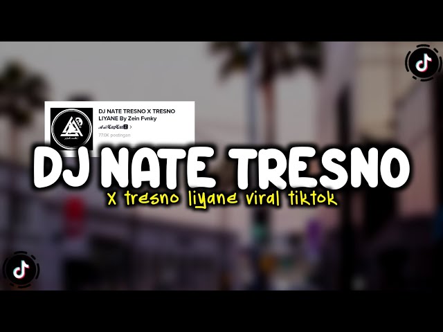 DJ NATE TRESNO X TRESNO LIYANE VIRAL TIKTOK TERBARU 2023 class=