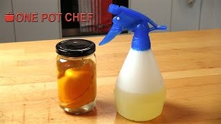 Quick Tips: Orange Oil Household Cleaner | One Pot Chef