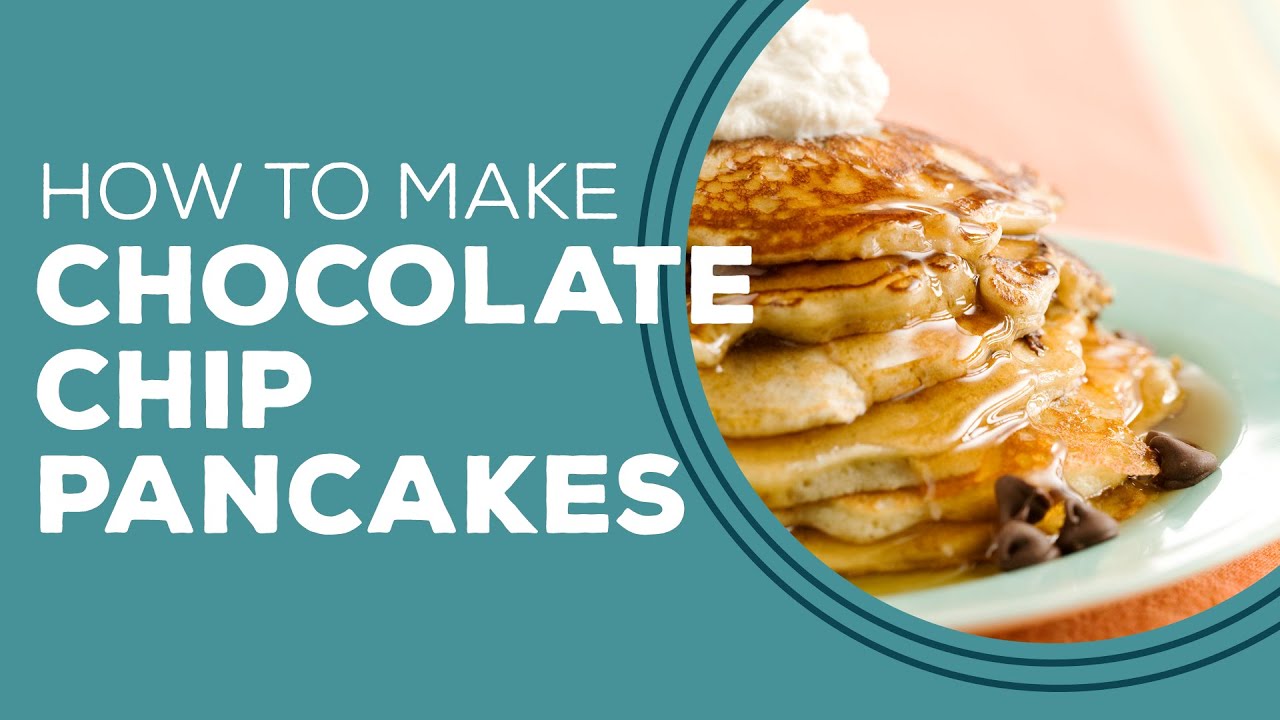 Blast from the Past How To Make Chocolate Chip Pancakes Recipe YouTube