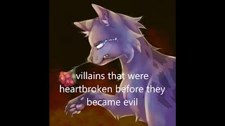 Warrior cats villains that were heartbroken before they became evil