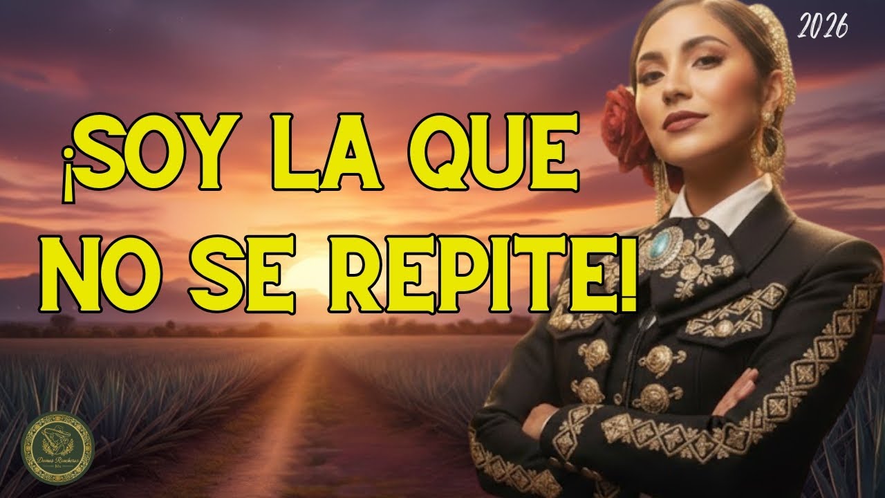 ¡SOY LA QUE NO SE REPITE! - Ranchera de Fuerza Femenina | ORGULLO Y DESPECHO (Canción Oficial 2026)