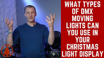 What Types of DMX Moving Lights Can You Use in Your Christmas Light Display?
