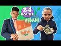 Only Eating Vegan Food for 24 Hours Challenge | The Williamson's